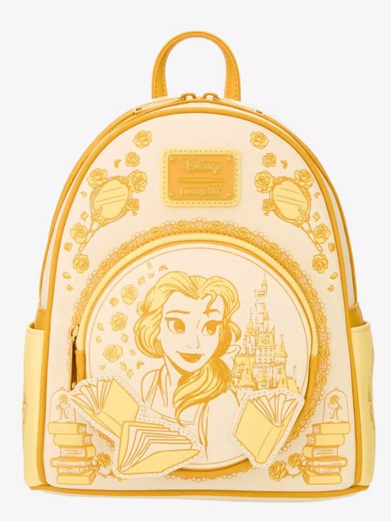 Loungefly Beauty and the Beast Belle Tonal Sketch Portrait Mini Backpack - Exclu